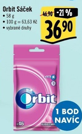 Žvýkačky Orbit