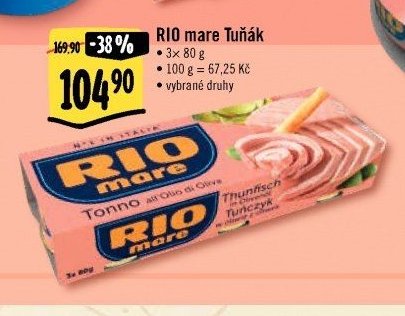 RIO mare Tuňák (3x80g)