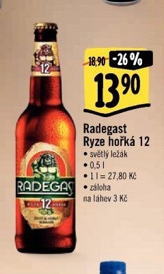 Radegast Ryze hořká 12