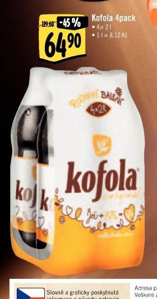 Kofola 4pack