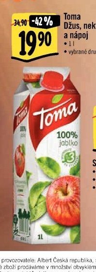 Toma Džus, nektar a nápoj