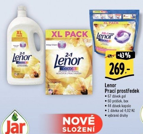Lenor prací prostředek
