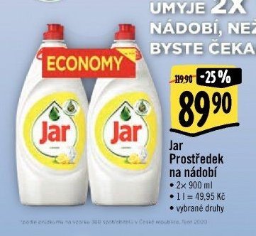 Jar prostředek na nádobí