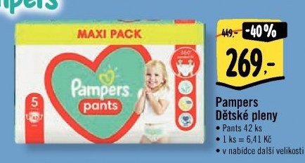 Pampers Dětské pleny