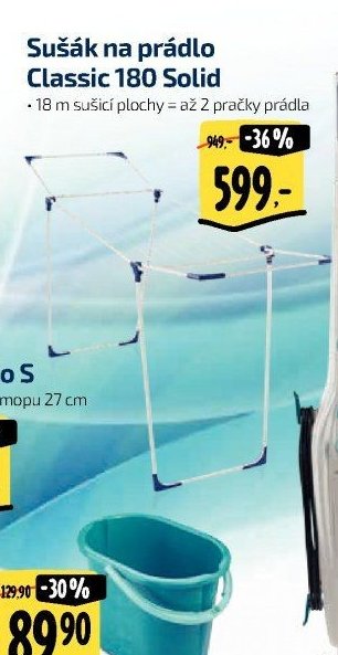 Sušák na prádlo Classic 180 Solid