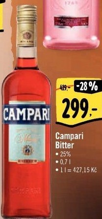 Aperitiv Bitter Campari