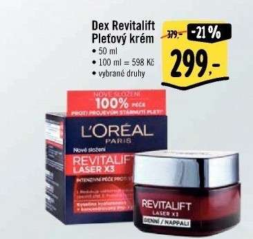 Krém pleťový Revitalift L'