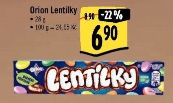 Lentilky Orion