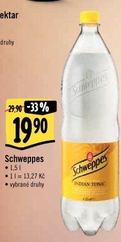 Limonáda Schweppes