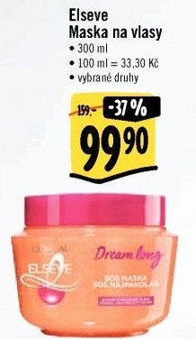 Maska na vlasy Elséve L'