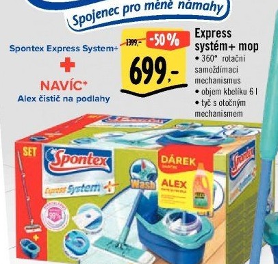 Mop set Express system+ Spontex