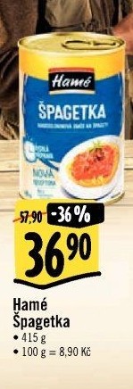 Špagetka Hamé