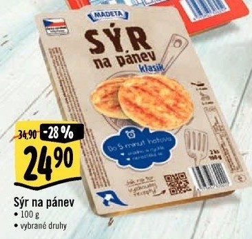 Sýr na pánev Madeta