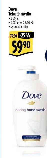 Tekuté mýdlo Dove