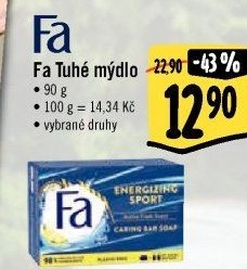 Tuhé mýdlo Fa