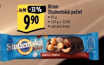 Tyčinka Studentská pečeť Orion