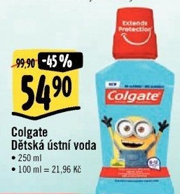Ústní voda dětská Colgate