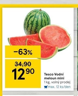 Tesco Vodní meloun mini