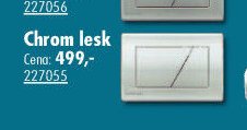Tlačítko ovládací Komfort Chrom lesk - UNI HOBBY akcniletaky.com