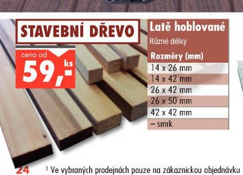 Latě hoblované - UNI HOBBY akcniletaky.com