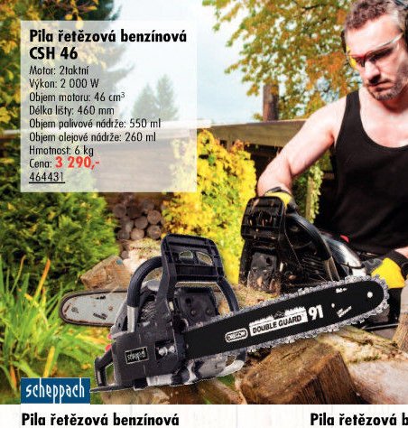 Pila řetězová benzínová CSH 46 - UNI HOBBY akcniletaky.com