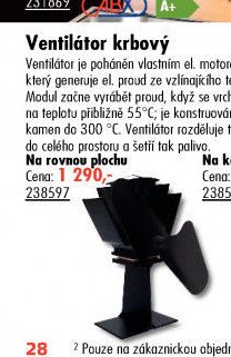 Ventilátor krbový (pro rovné plochy) - UNI HOBBY akcniletaky.com