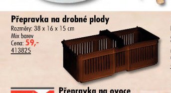 Přepravka na drobné plody - UNI HOBBY akcniletaky.com