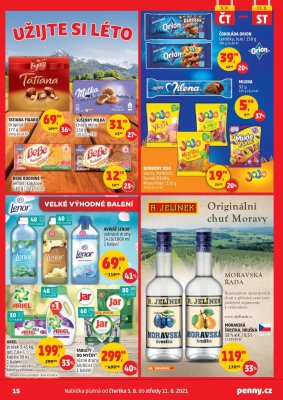akční leták Penny Market 5.8.2021-11.8.2021