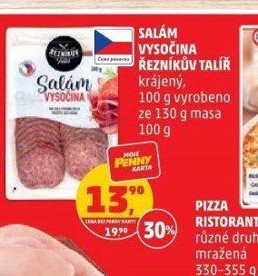 Vysočina Řezníkův talíř