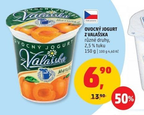 Ovocný jogurt z Valašska