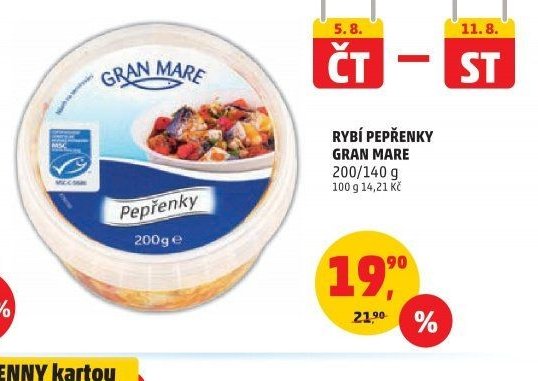 RYBÍ PEPŘENKY GRAN MARE