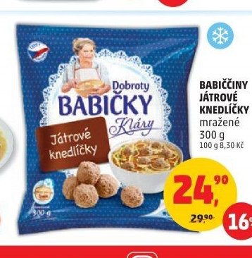 BABIČČINY JÁTROVÉ KNEDLÍČKY