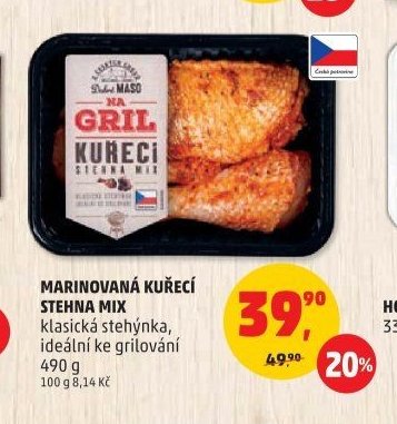 MARINOVANÁ KUŘECÍ STEHNA MIX