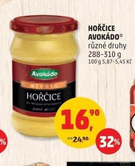 Hořčice Avokádo