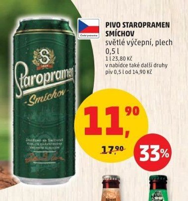 PIVO STAROPRAMEN SMÍCHOV
