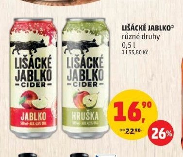 LIŠÁCKÉ JABLKO*