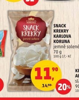 SNACK KREKRY KARLOVA KORUNA