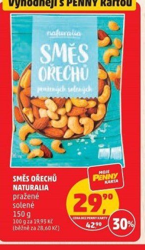 SMĚS OŘECHŮ NATURALIA