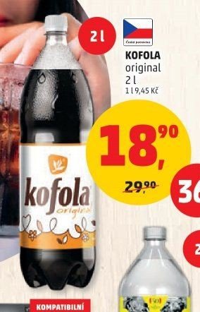 Kofola original 2 l
