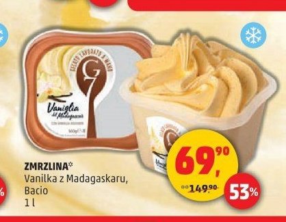 Zmrzlina Vanilka z Madagaskaru, Bacio 1 l