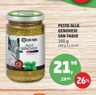 PESTO ALLA GENOVESE SAN FABIO