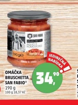 OMÁČKA BRUSCHETTA SAN FABIO