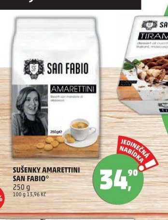 Sušenky amarettini San Fabio