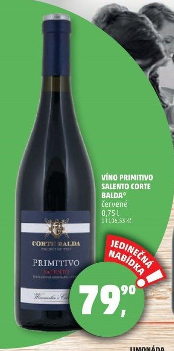 VÍNO PRIMITIVO SALENTO CORTE BALDA
