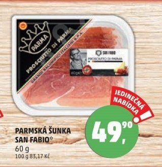 PARMSKÁ ŠUNKA SAN FABIO