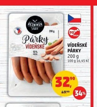 VÍDEŇSKÉ PÁRKY ŘEZNÍKŮV TALÍŘ