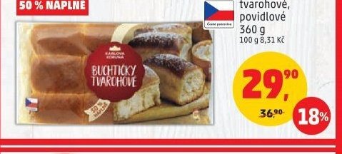 ČESKÉ BUCHTIČKY tvarohové, povidlové