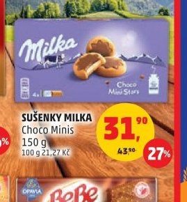 Sušenky Milka Choco Minis 150 g