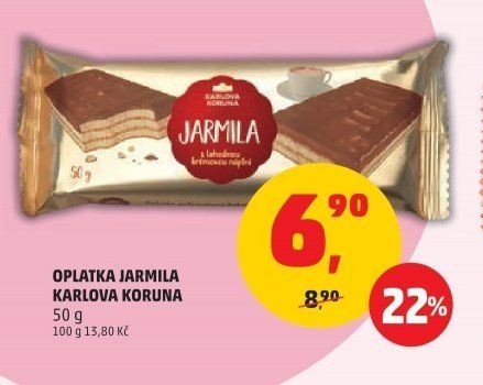 OPLATKA JARMILA KARLOVA KORUNA 50 g