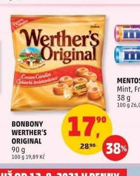 BONBONY WERTHER’S ORIGINAL 90 g
